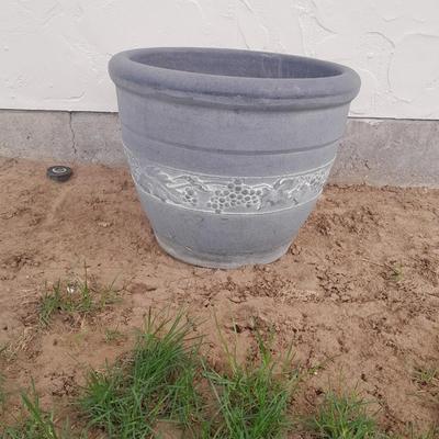 13" tall Light weight plant pot