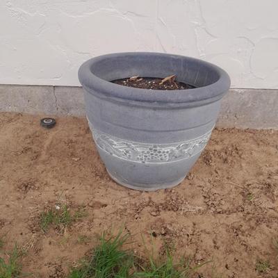 13" tall Light weight plant pot