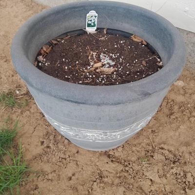 13" tall Light weight plant pot