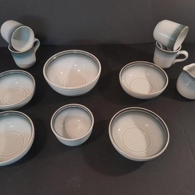 Noritake Stoneware Sorcerer design Bowls and mugs
