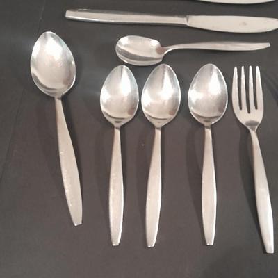 Noir Mist Nasco Stainless Flatware replacement pieces