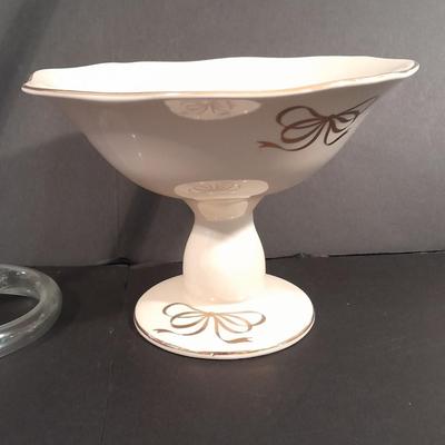 Candle sconces, tapered candles, vases, and new in box 15" glass hurricane candle holder