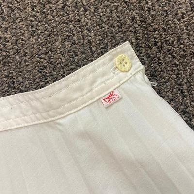 Pair of Vintage Side Button Tennis Mini Skirts