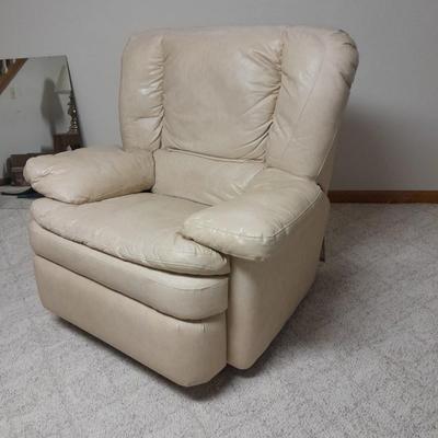 Billbone Simulated leather rocker recliner