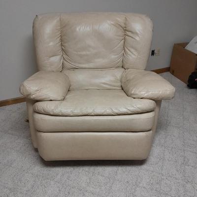 Billbone Simulated leather rocker recliner