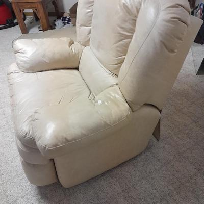 Billbone Simulated leather rocker recliner