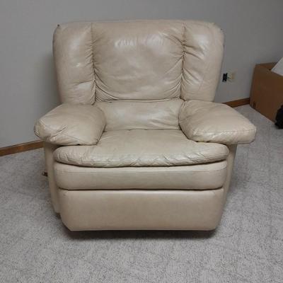 Billbone Simulated leather rocker recliner