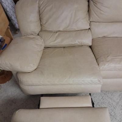 Pozzio dual Reclining sofa Billbone color Simulated leather Upholstery