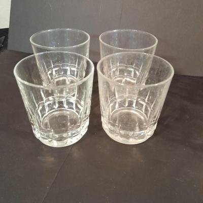 8 Short glasses "On the rocks" or Juice glasses