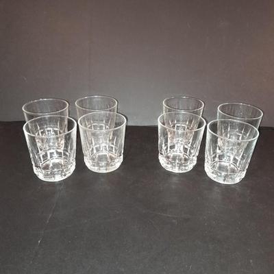 8 Short glasses "On the rocks" or Juice glasses