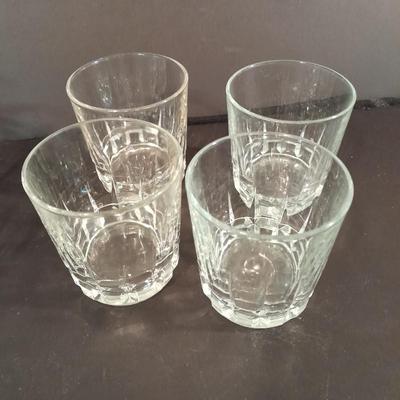 8 Short glasses "On the rocks" or Juice glasses
