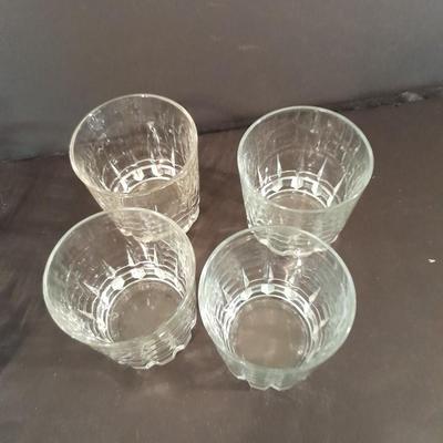 8 Short glasses "On the rocks" or Juice glasses