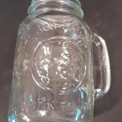 Set of 4 handled Jar mugs