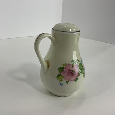 -163- DISHES | Hall Morning Glory | Salt & Pepper Shakers