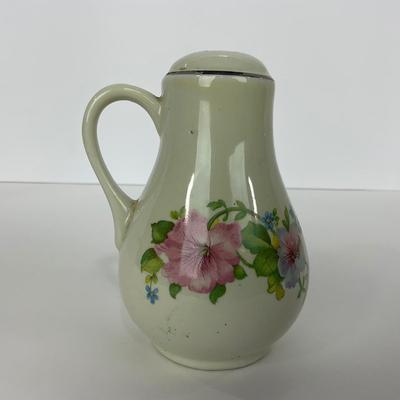 -163- DISHES | Hall Morning Glory | Salt & Pepper Shakers