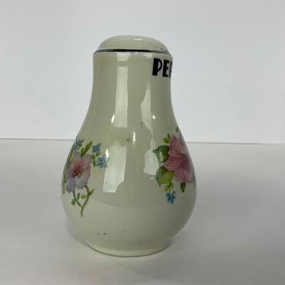 -163- DISHES | Hall Morning Glory | Salt & Pepper Shakers