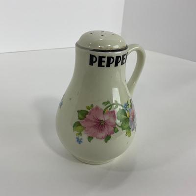 -163- DISHES | Hall Morning Glory | Salt & Pepper Shakers