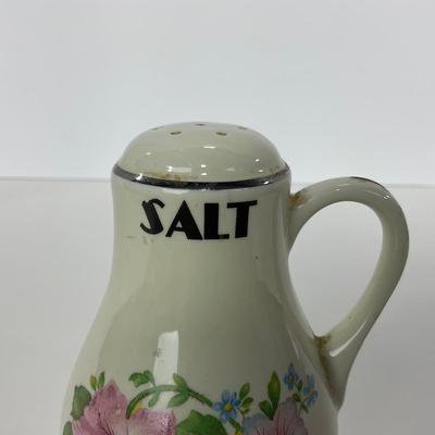 -163- DISHES | Hall Morning Glory | Salt & Pepper Shakers