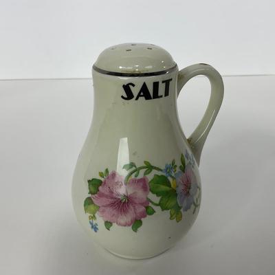 -163- DISHES | Hall Morning Glory | Salt & Pepper Shakers