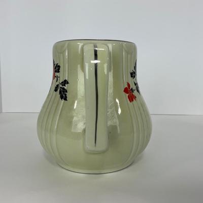 -165- POTTERY | Halls Superior Quality Kitchenware Red Poppy | Pitcher