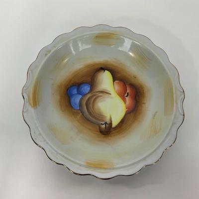 -170- POTTERY | Japan Fruits Decorative Pitcher & Bowl