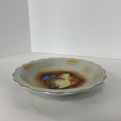 -170- POTTERY | Japan Fruits Decorative Pitcher & Bowl