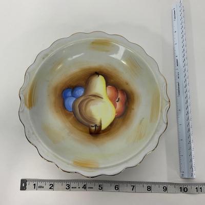 -170- POTTERY | Japan Fruits Decorative Pitcher & Bowl