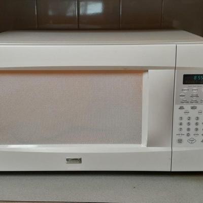 Working Kenmore Elite Microwave oven with quick touch sensor