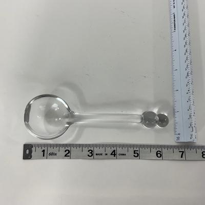 -171- GLASSWARE | Candlewick Imperial Glass Co. | Relish Dish & Spoon