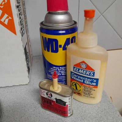Home repair, Flashlights, small tools, lightbulbs and more