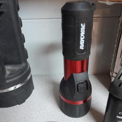 Home repair, Flashlights, small tools, lightbulbs and more