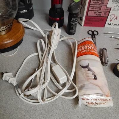 Home repair, Flashlights, small tools, lightbulbs and more