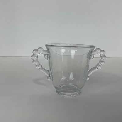 -173- GLASSWARE | Candlewick Imperial Glass Co. | Lidded Sugar & Shakers