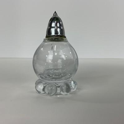 -173- GLASSWARE | Candlewick Imperial Glass Co. | Lidded Sugar & Shakers