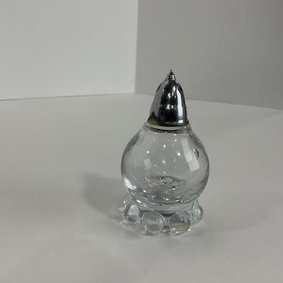 -173- GLASSWARE | Candlewick Imperial Glass Co. | Lidded Sugar & Shakers