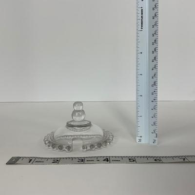 -173- GLASSWARE | Candlewick Imperial Glass Co. | Lidded Sugar & Shakers