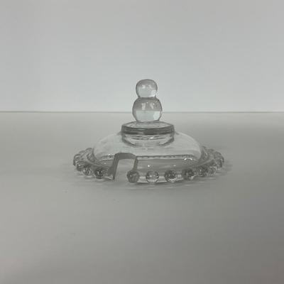 -173- GLASSWARE | Candlewick Imperial Glass Co. | Lidded Sugar & Shakers