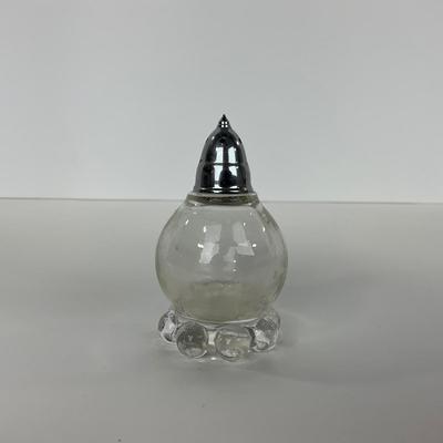 -173- GLASSWARE | Candlewick Imperial Glass Co. | Lidded Sugar & Shakers