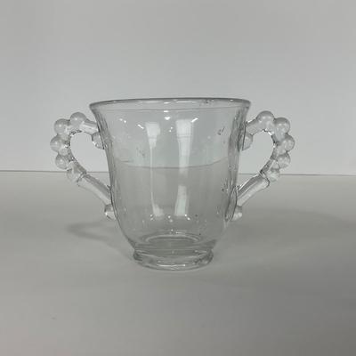 -173- GLASSWARE | Candlewick Imperial Glass Co. | Lidded Sugar & Shakers