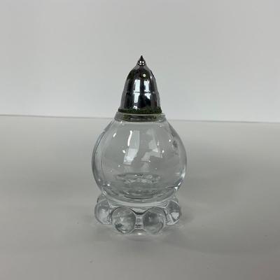 -173- GLASSWARE | Candlewick Imperial Glass Co. | Lidded Sugar & Shakers