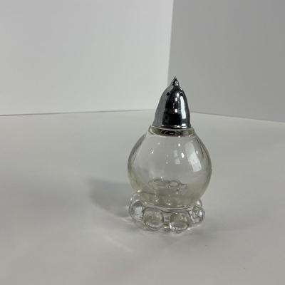-173- GLASSWARE | Candlewick Imperial Glass Co. | Lidded Sugar & Shakers