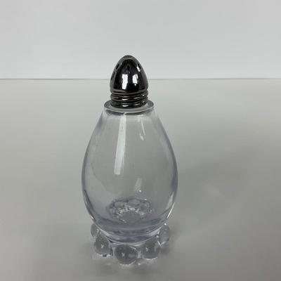 -174- GLASSWARE | Candlewick Imperial Glass Co. | Covered Butter Dish & Salt And Pepper Shakers
