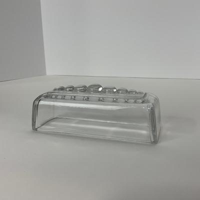 -174- GLASSWARE | Candlewick Imperial Glass Co. | Covered Butter Dish & Salt And Pepper Shakers
