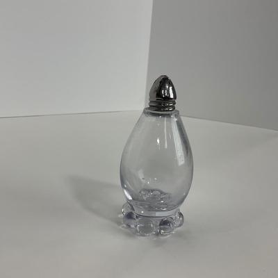 -174- GLASSWARE | Candlewick Imperial Glass Co. | Covered Butter Dish & Salt And Pepper Shakers
