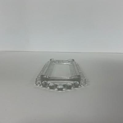 -174- GLASSWARE | Candlewick Imperial Glass Co. | Covered Butter Dish & Salt And Pepper Shakers
