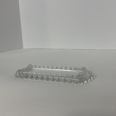 -174- GLASSWARE | Candlewick Imperial Glass Co. | Covered Butter Dish & Salt And Pepper Shakers