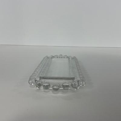 -174- GLASSWARE | Candlewick Imperial Glass Co. | Covered Butter Dish & Salt And Pepper Shakers