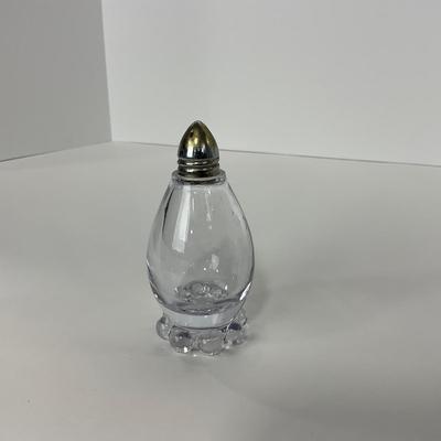 -174- GLASSWARE | Candlewick Imperial Glass Co. | Covered Butter Dish & Salt And Pepper Shakers