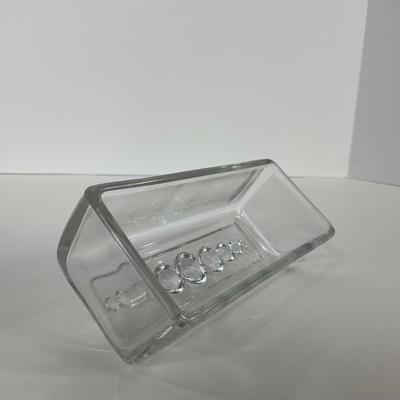 -174- GLASSWARE | Candlewick Imperial Glass Co. | Covered Butter Dish & Salt And Pepper Shakers