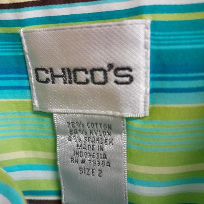 Women's Shirt tops mid / long sleeve size L & XL Croft & Barrow, Chico's, Allison Saley and more